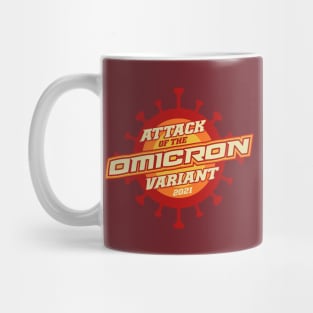 Attack of the Omicron Variant Mug